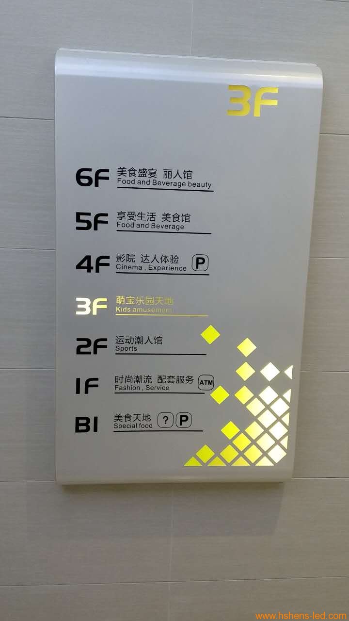 相城【永金商业广场】室内外导视系统